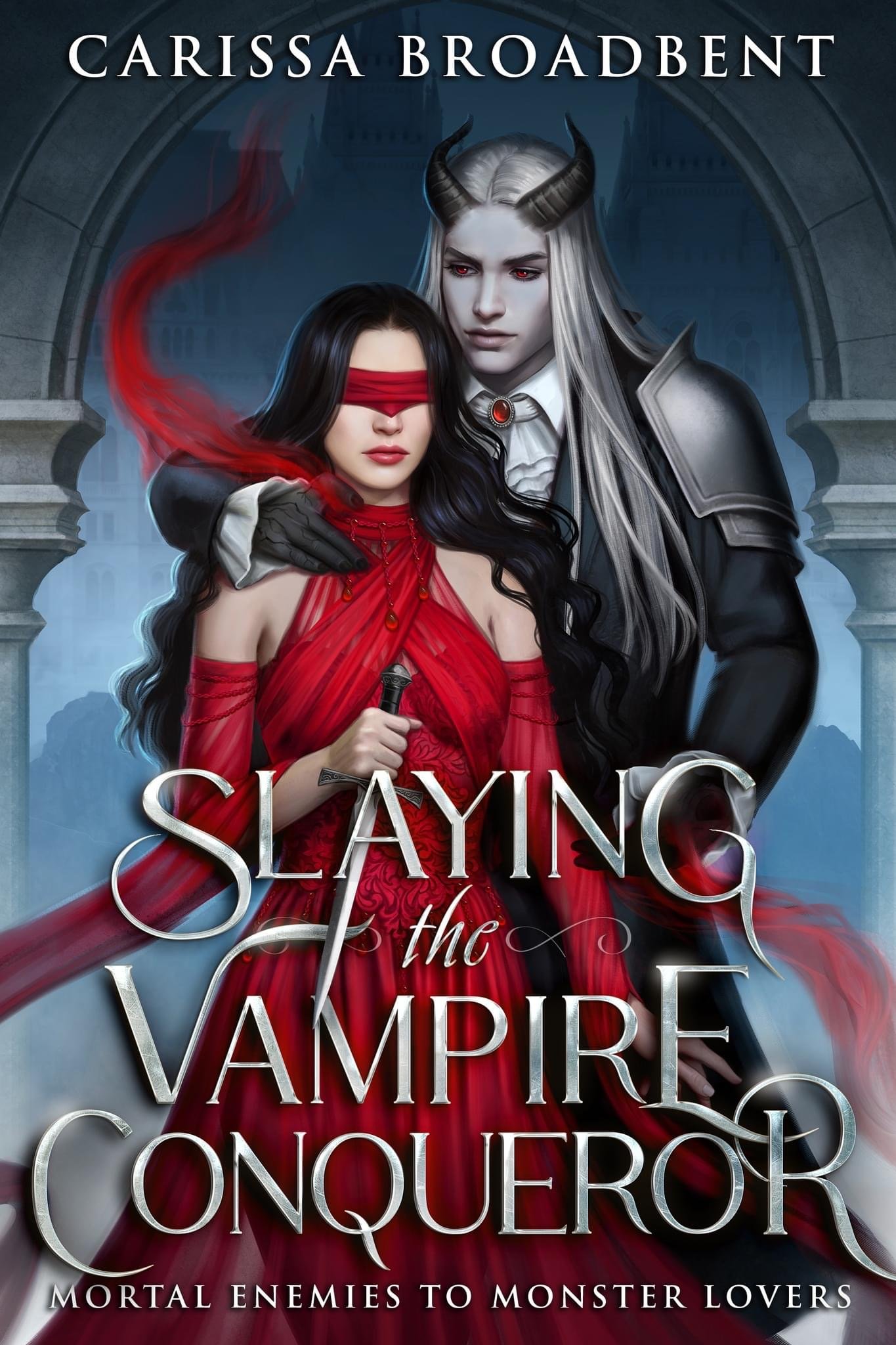 123368729 Slaying the Vampire Conqueror By Carissa Broadbent - Image 1