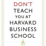 What They Don't Teach You At Harvard Business School By Mark H. McCormack