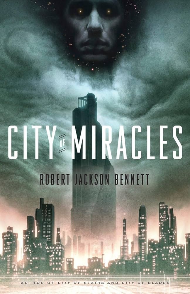 71BNf3celZL._AC_UF1000,1000_QL80_ City of Miracles By Robert Jackson Bennett - Image 1