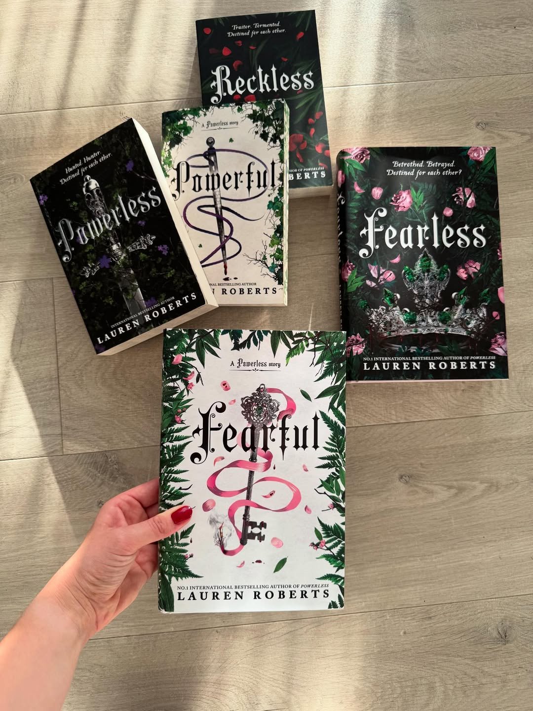 The Powerless Trilogy by Lauren Roberts – Book Eve