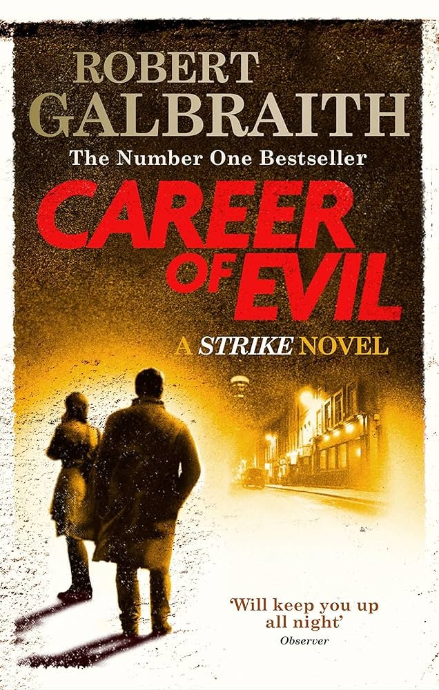 91rTGWQEe5L._UF1000,1000_QL80_ Career of Evil By Robert Galbraith - Image 1