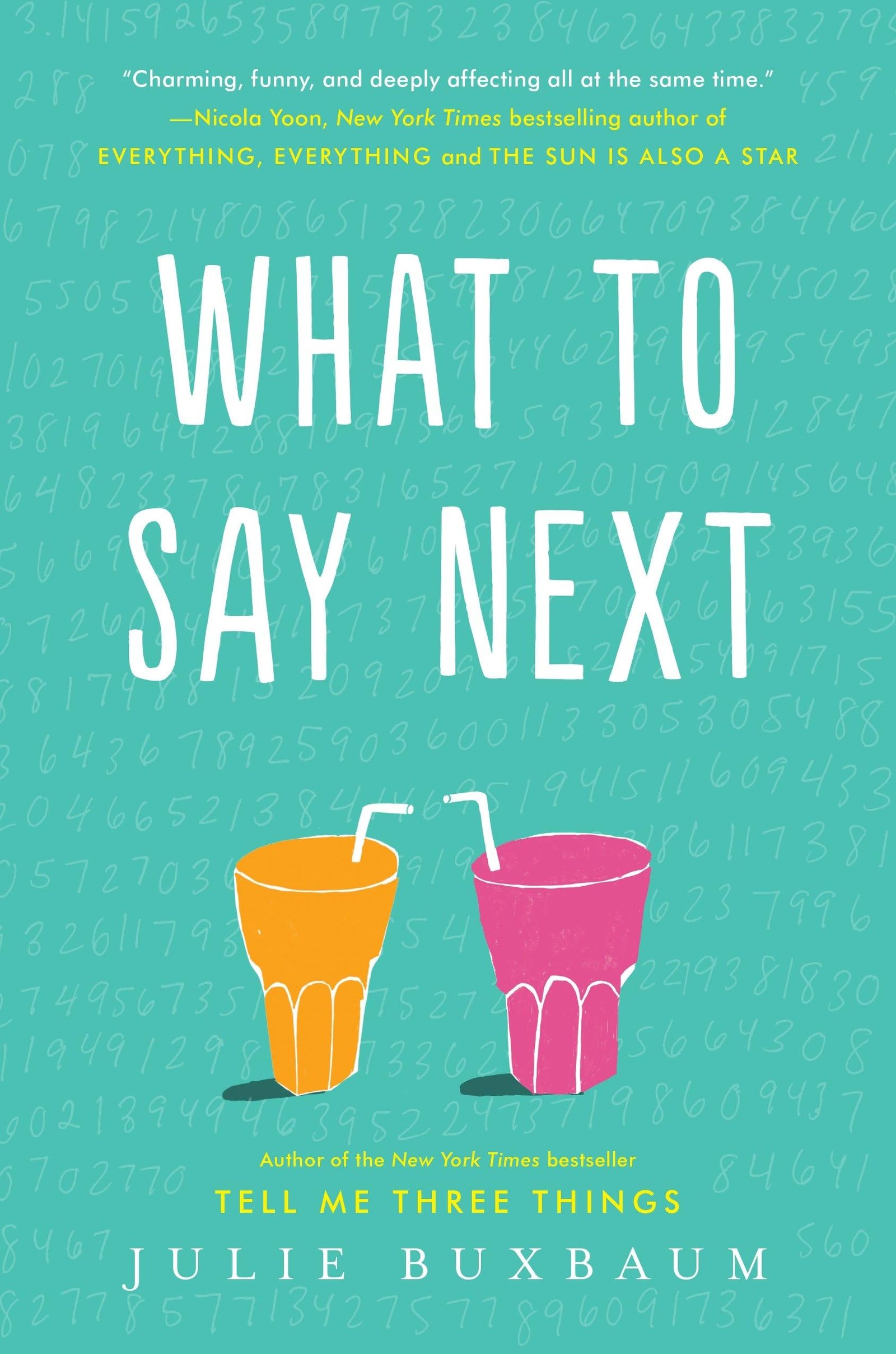 71a3PRLVELL What to Say Next By Julie Buxbaum - Image 1
