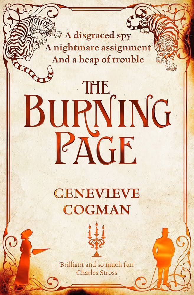 91gg8caiRTL._AC_UF1000,1000_QL80_ The Burning Page By Genevieve Cogman - Image 1
