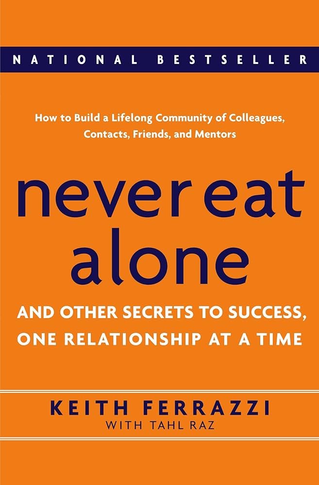 81P+M0emx6L._AC_UF1000,1000_QL80_ Never Eat Alone By Keith Ferrazzi - Image 1