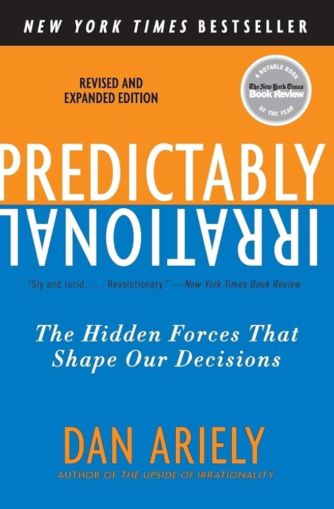 61cjZXBNl2L._AC_UF1000,1000_QL80_ (1) Predictably Irrational By Dan Ariely - Image 1