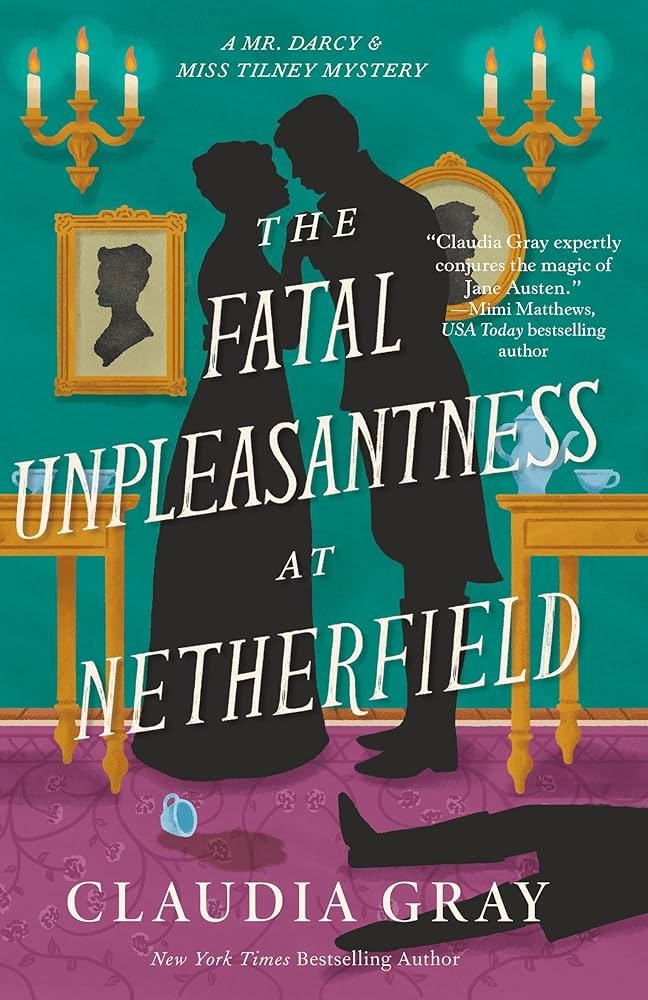 81ptPxq5s6L._AC_UF1000,1000_QL80_ The Fatal Unpleasantness at Netherfield By Claudia Gray - Image 1