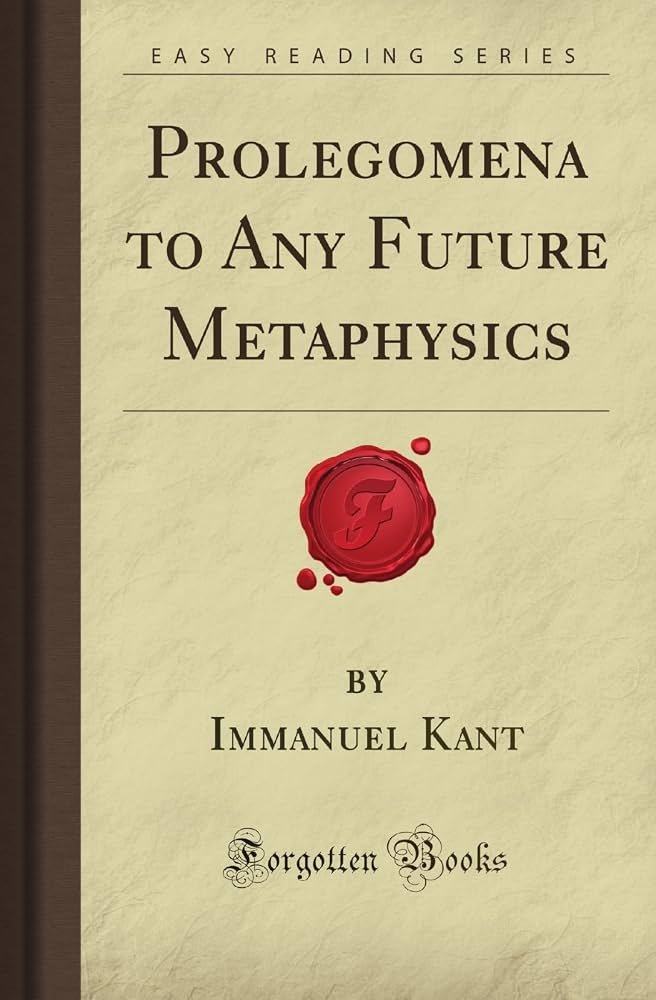 711KvQTl6pL._AC_UF1000,1000_QL80_ Prolegomena to Any Future Metaphysics by Immanuel Waldo Kant - Image 1