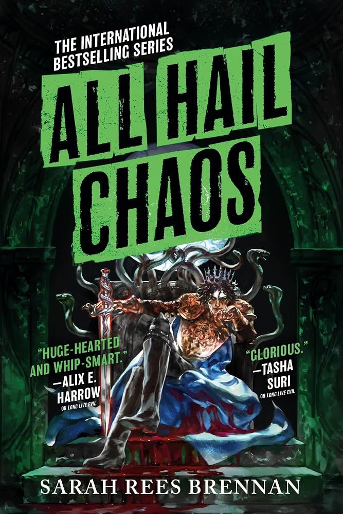 81-t+2Ol9eL._UF1000,1000_QL80_ All Hail Chaos By Sarah Rees Brennan - Image 1